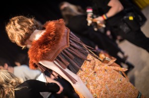 Backstage at Coach RTW Fall 2017