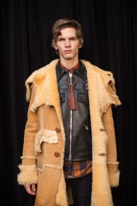 Backstage at Coach RTW Fall 2017