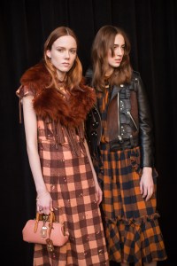Backstage at Coach RTW Fall 2017