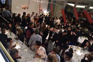 The atmosphere at the Bulgari & OOO dinner.
