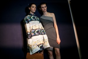 Backstage Burberry RTW Fall 2017