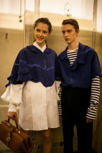 Backstage Burberry RTW Fall 2017