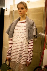Backstage Burberry RTW Fall 2017