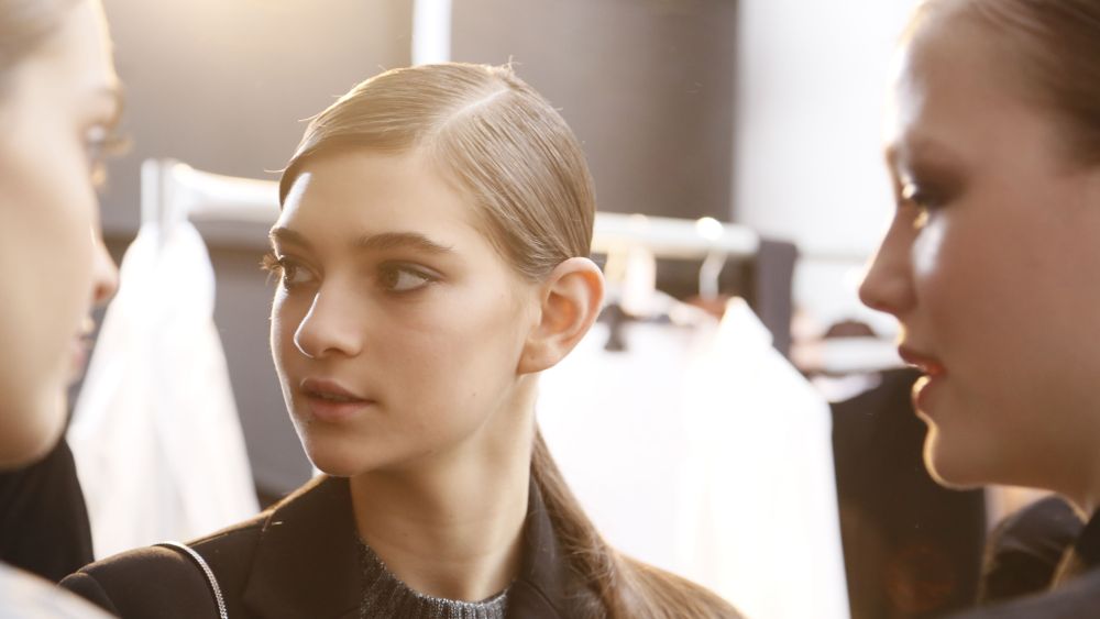 Backstage at Carolina Herrera RTW Fall 2017