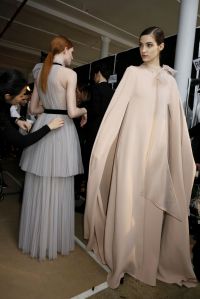 Backstage at Carolina Herrera RTW Fall 2017