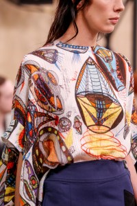 Details at Christopher Kane RTW Fall 2017
