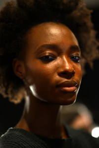 Backstage at Chromat RTW Fall 2017