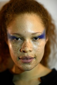 Backstage at Chromat RTW Fall 2017