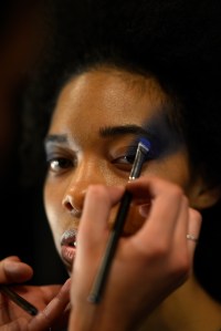 Backstage at Chromat RTW Fall 2017