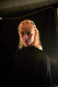 Backstage at Chromat RTW Fall 2017