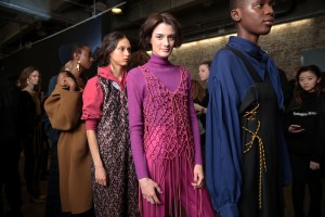 Backstage at Creatures of Comfort RTW Fall 2017