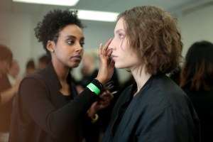 Backstage at Creatures of Comfort RTW Fall 2017