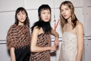 Backstage at Creatures of the Wind RTW 2017