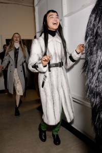 Backstage at Creatures of the Wind RTW 2017