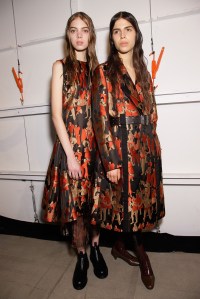 Backstage at Creatures of the Wind RTW 2017