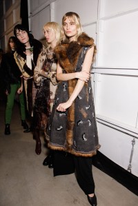 Backstage at Creatures of the Wind RTW 2017