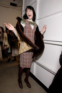 Backstage at Creatures of the Wind RTW 2017