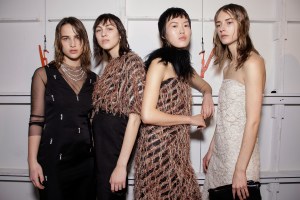 Backstage at Creatures of the Wind RTW 2017