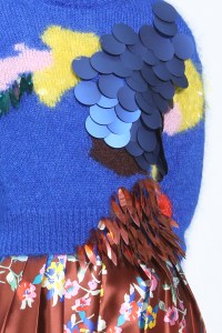 Detail of Delpozo RTW Fall 2017