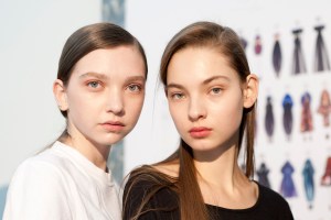 Backstage at Delpozo RTW Fall 2017