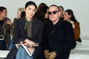 Caroline Issa and Scott Schuman