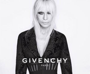 GIvenchy ad with donatella versace