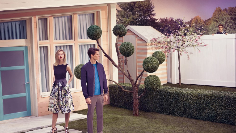 Ted Baker Spring 2017 ad campaign