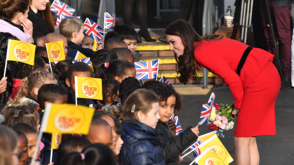 The Duchess of Cambridge in Luisa Spagnoli