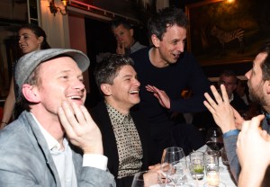 Neil Patrick Harris, David Burtka and Seth Meyers