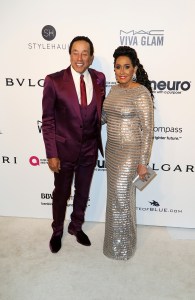 Smokey Robinson and Frances Robinson