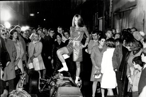 Model Wearing Emmanuelle Khanh Fashions In Paris, 1966.