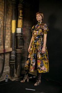 Backstage at Erdem RTW Fall 2017