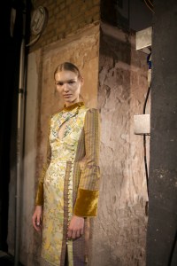 Backstage at Erdem RTW Fall 2017