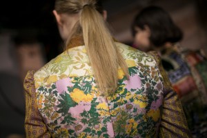 Backstage at Erdem RTW Fall 2017