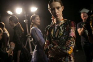 Backstage at Erdem RTW Fall 2017