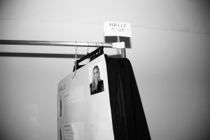 Backstage at Erin Fetherston RTW Fall 2017