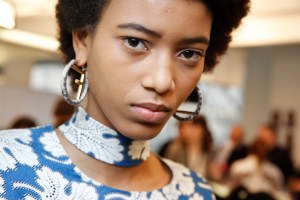 Backstage at Fendi RTW Fall 2017