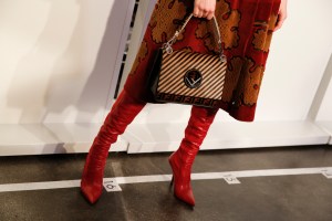 Backstage at Fendi RTW Fall 2017