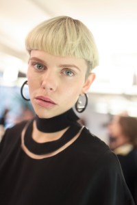 Backstage at Fendi RTW Fall 2017