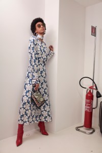 Backstage at Fendi RTW Fall 2017