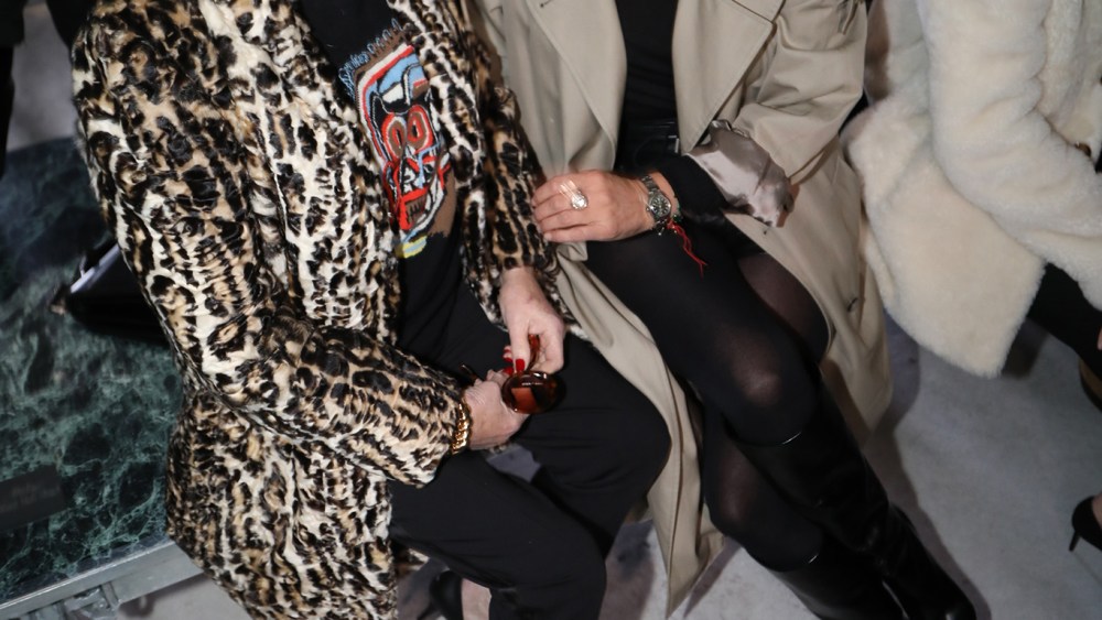 Catherine Deneuve and Kate Moss