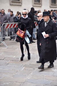 Daphne Guinness and Stephen Jones