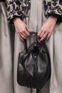 Backstage at Giorgio Armani RTW Fall 2017