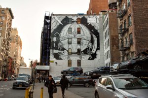 Gucci's Colossal Wall on Lafayette Street