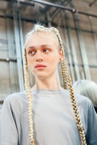 Backstage at Gypsy Sport RTW Fall 2017