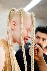 Backstage at Gypsy Sport RTW Fall 2017