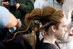 Backstage at Gypsy Sport RTW Fall 2017