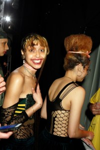 Backstage at Gypsy Sport RTW Fall 2017