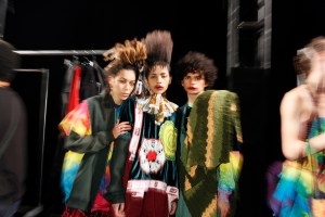 Backstage at Gypsy Sport RTW Fall 2017