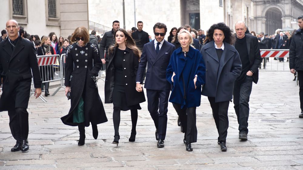 Anna Wintour, Bee Schaffer, Francesco Carrozzini, Carla Sozzani, Sara Maino and Kris Ruhs